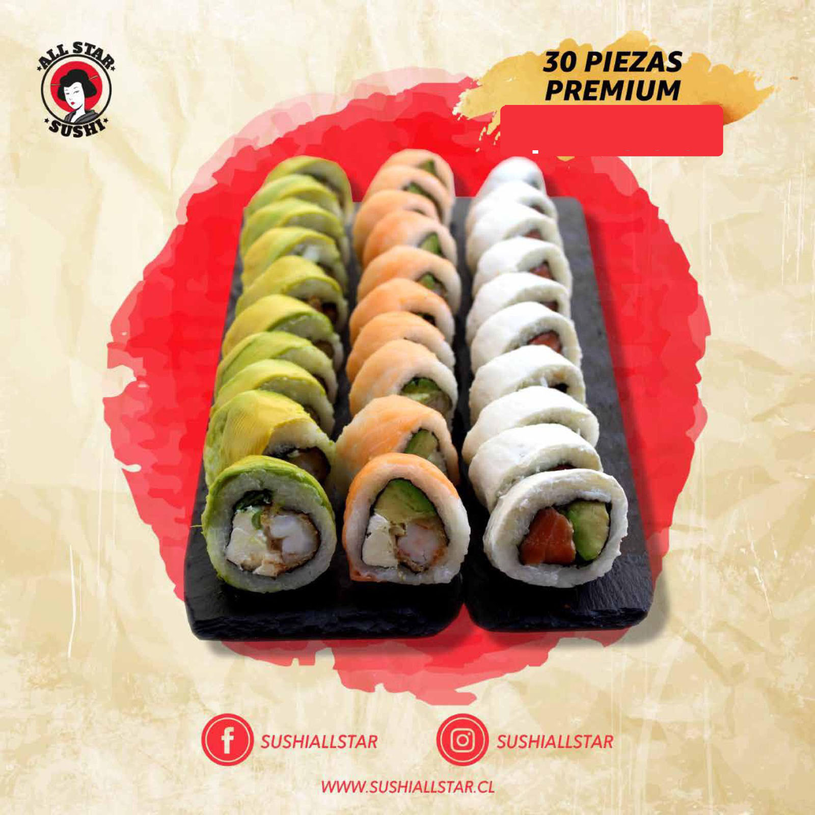 30 Premium All Star Sushi