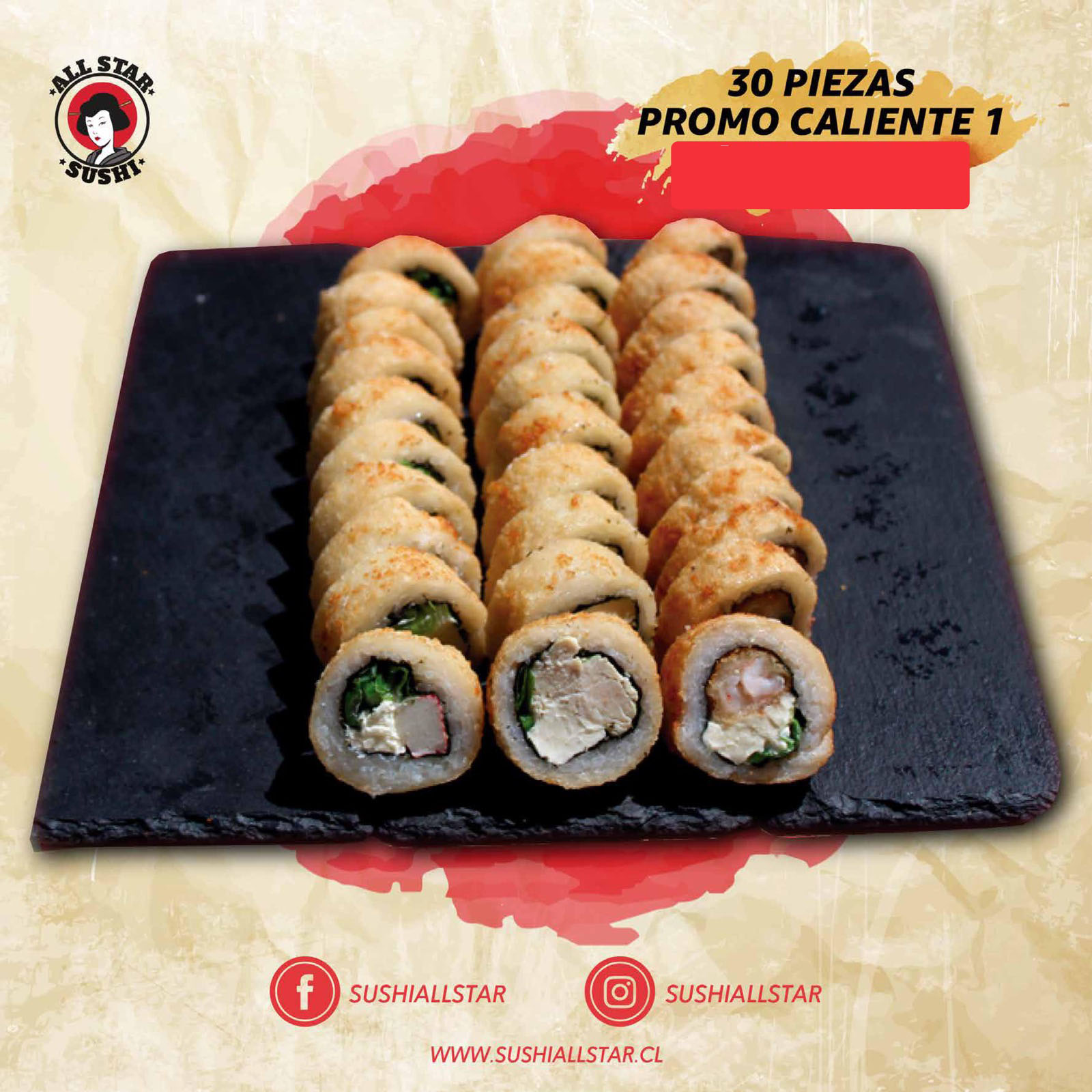 Promo Caliente 1 All Star Sushi