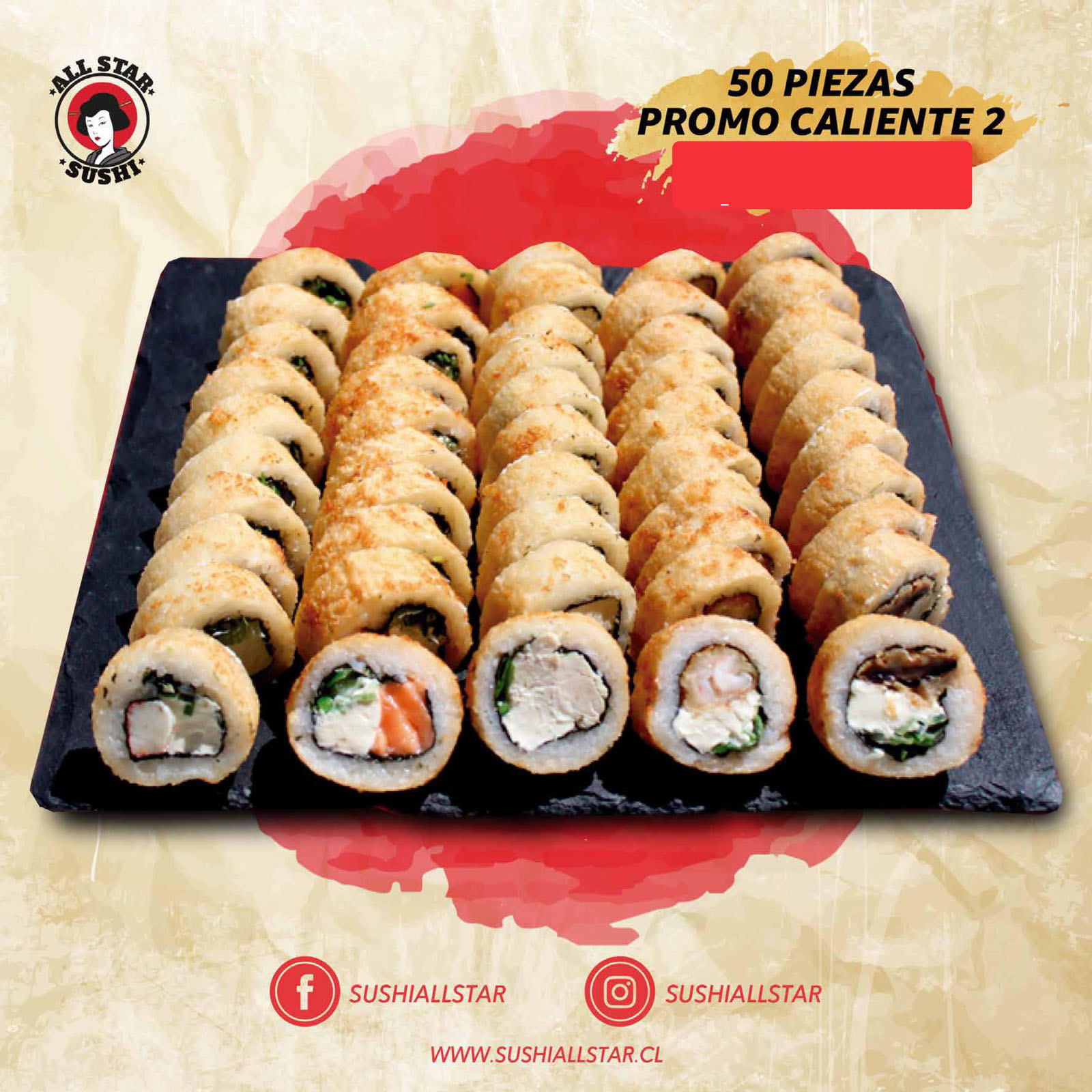 Promo Caliente 2 All Star Sushi